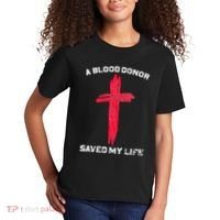 A Blood Donor Saved My Life Christian Blood Kids T-Shirt thumb 2