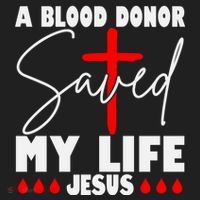 A Blood Donor Saved My Life Jesus World Blood Donor Day Cool Gift Beanie thumb 2