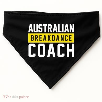 Australian Break Dancer Coach Costume USA-Made Doggie Bandana