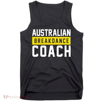 Australian Break Dancer Coach Costume Tank Top