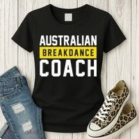 Australian Break Dancer Coach Costume Women's T-Shirt thumb 3