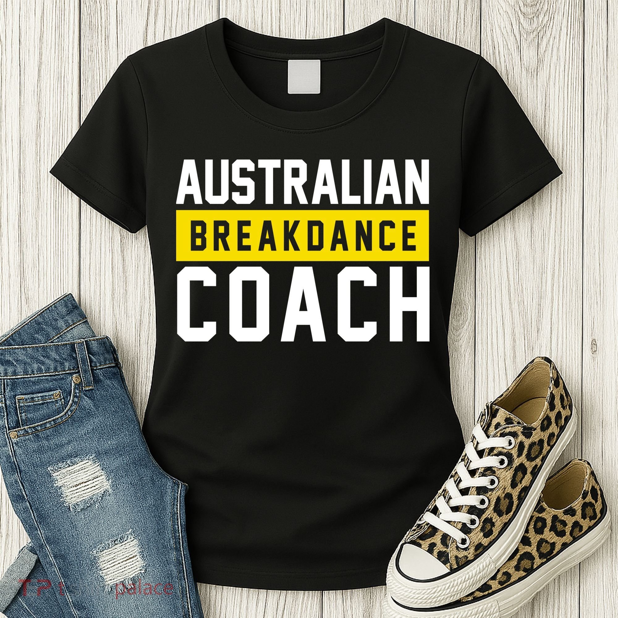 Australian Break Dancer Coach Costume Women's T-Shirt