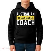 Australian Break Dancer Coach Costume Kids Hoodie thumb 4