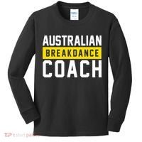 Australian Break Dancer Coach Costume Kids Long Sleeve Shirt thumb 0