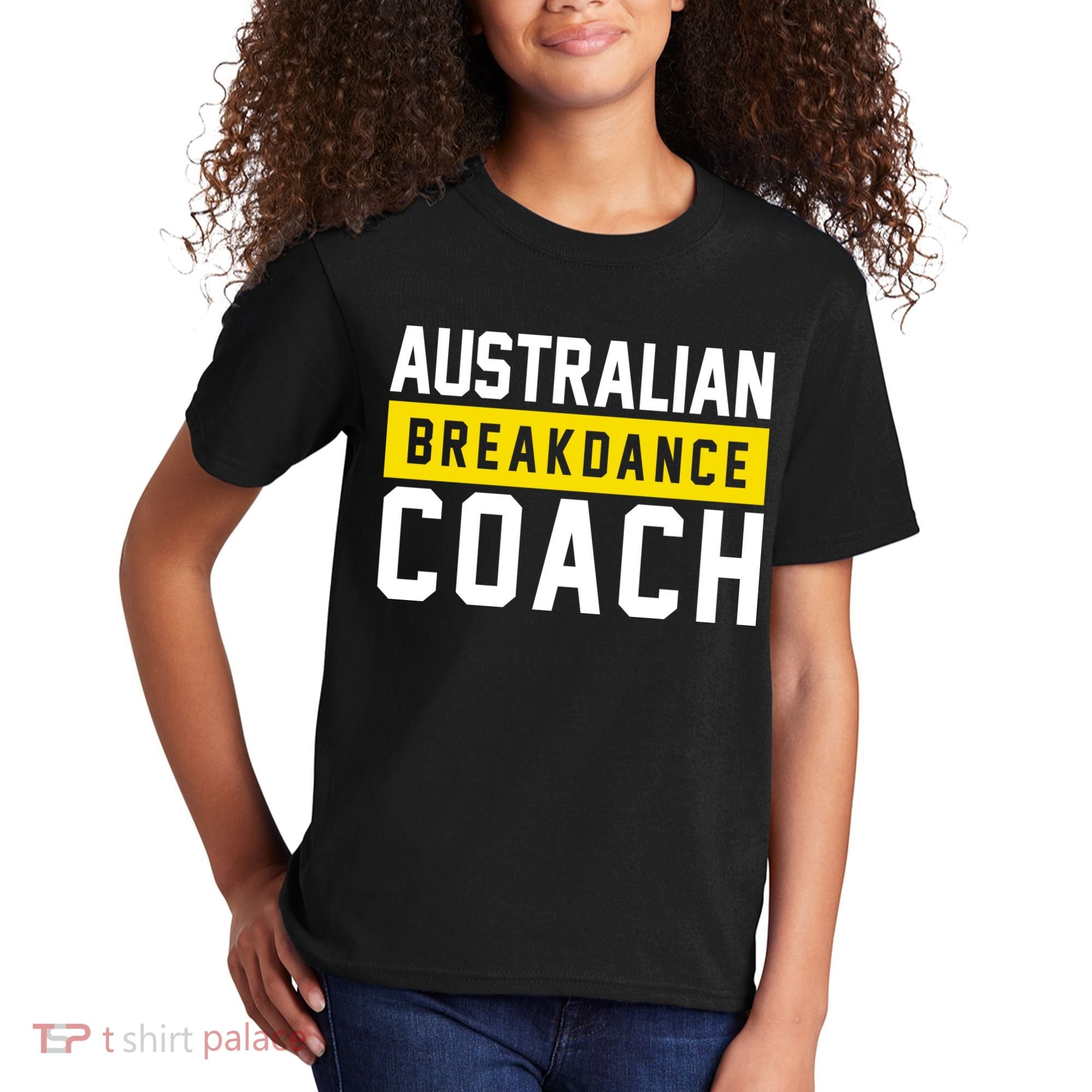 Australian Break Dancer Coach Costume Kids T-Shirt