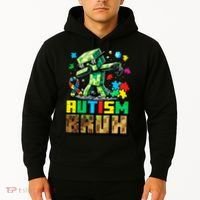 Autism Bruh Dab ASD Awareness Gameing Hoodie thumb 2