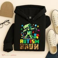 Autism Bruh Dab ASD Awareness Gameing Hoodie thumb 4