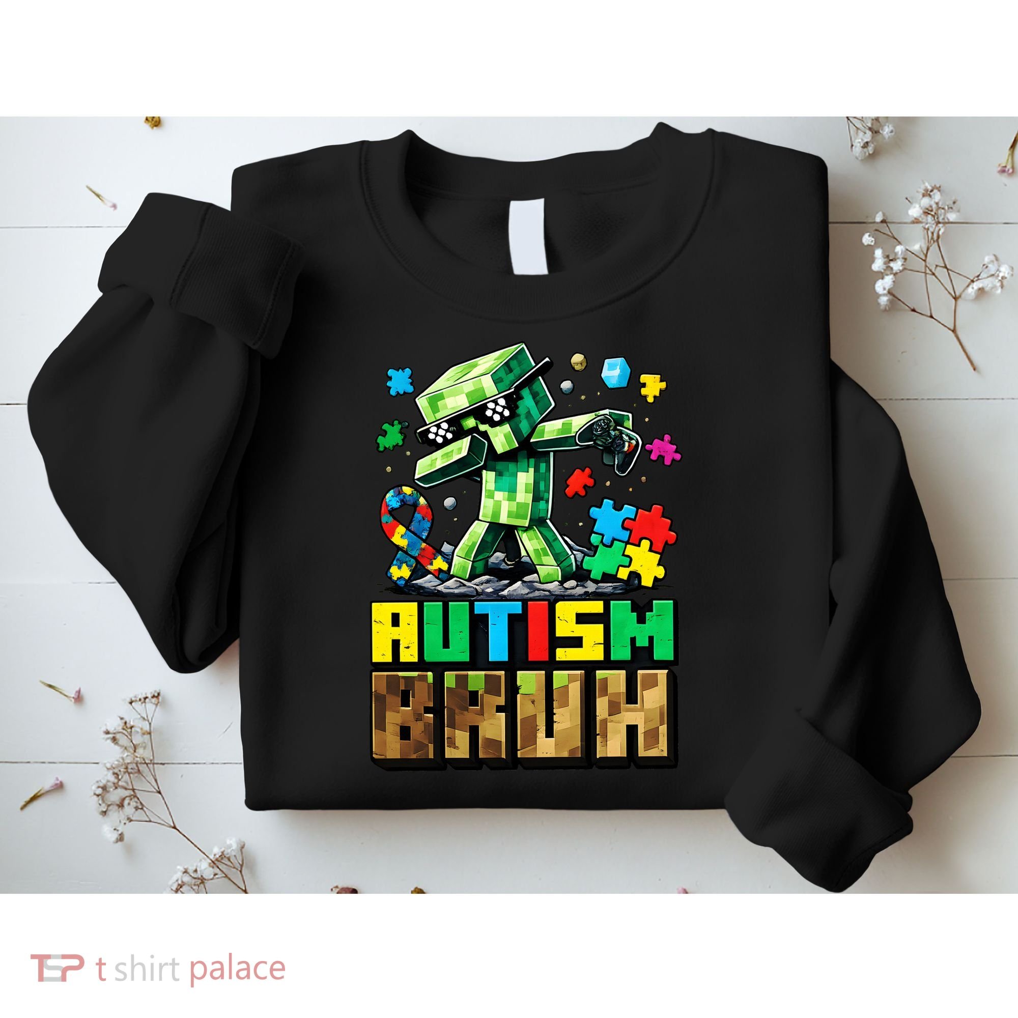 Autism Bruh Dab ASD Awareness Gameing Sweatshirt
