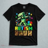 Autism Bruh Dab ASD Awareness Gameing T-Shirt thumb 5