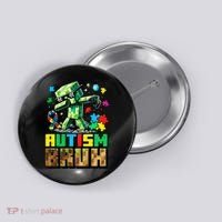 Autism Bruh Dab ASD Awareness Gameing Button thumb 0