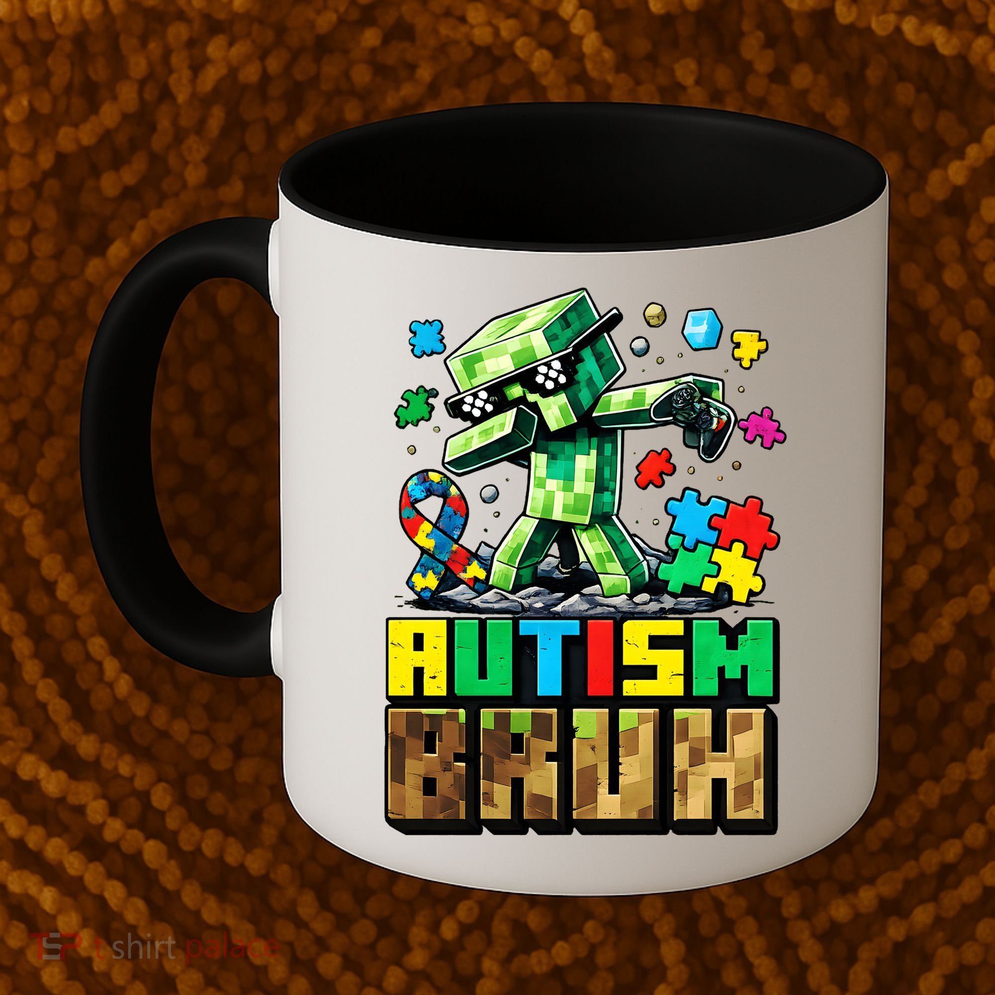 Autism Bruh Dab ASD Awareness Gameing Coffee Mug