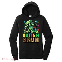 Autism Bruh Dab ASD Awareness Gameing Women's Hoodie thumb 0