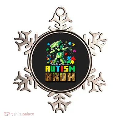 Autism Bruh Dab ASD Awareness Gameing Ornament