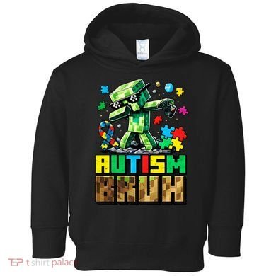 Autism Bruh Dab ASD Awareness Gameing Toddler Hoodie