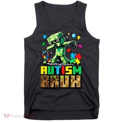 Autism Bruh Dab ASD Awareness Gameing Tank Top