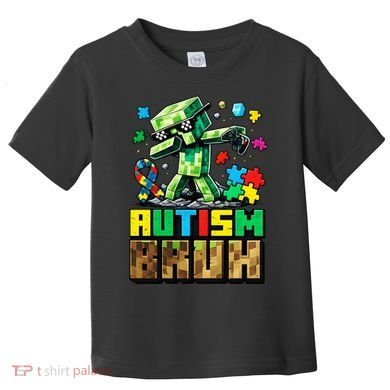 Autism Bruh Dab ASD Awareness Gameing Toddler T-Shirt