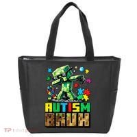 Autism Bruh Dab ASD Awareness Gameing Tote Bag thumb 0