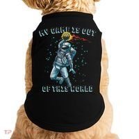 Astronaut Basketball Dunk Outer Space Game Out Of This World Doggie Tank thumb 0
