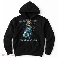 Astronaut Basketball Dunk Outer Space Game Out Of This World Hoodie thumb 0