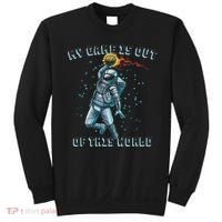 Astronaut Basketball Dunk Outer Space Game Out Of This World Sweatshirt thumb 0