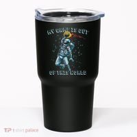 Astronaut Basketball Dunk Outer Space Game Out Of This World Tumbler thumb 0