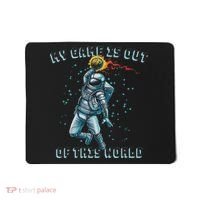 Astronaut Basketball Dunk Outer Space Game Out Of This World Mousepad thumb 0