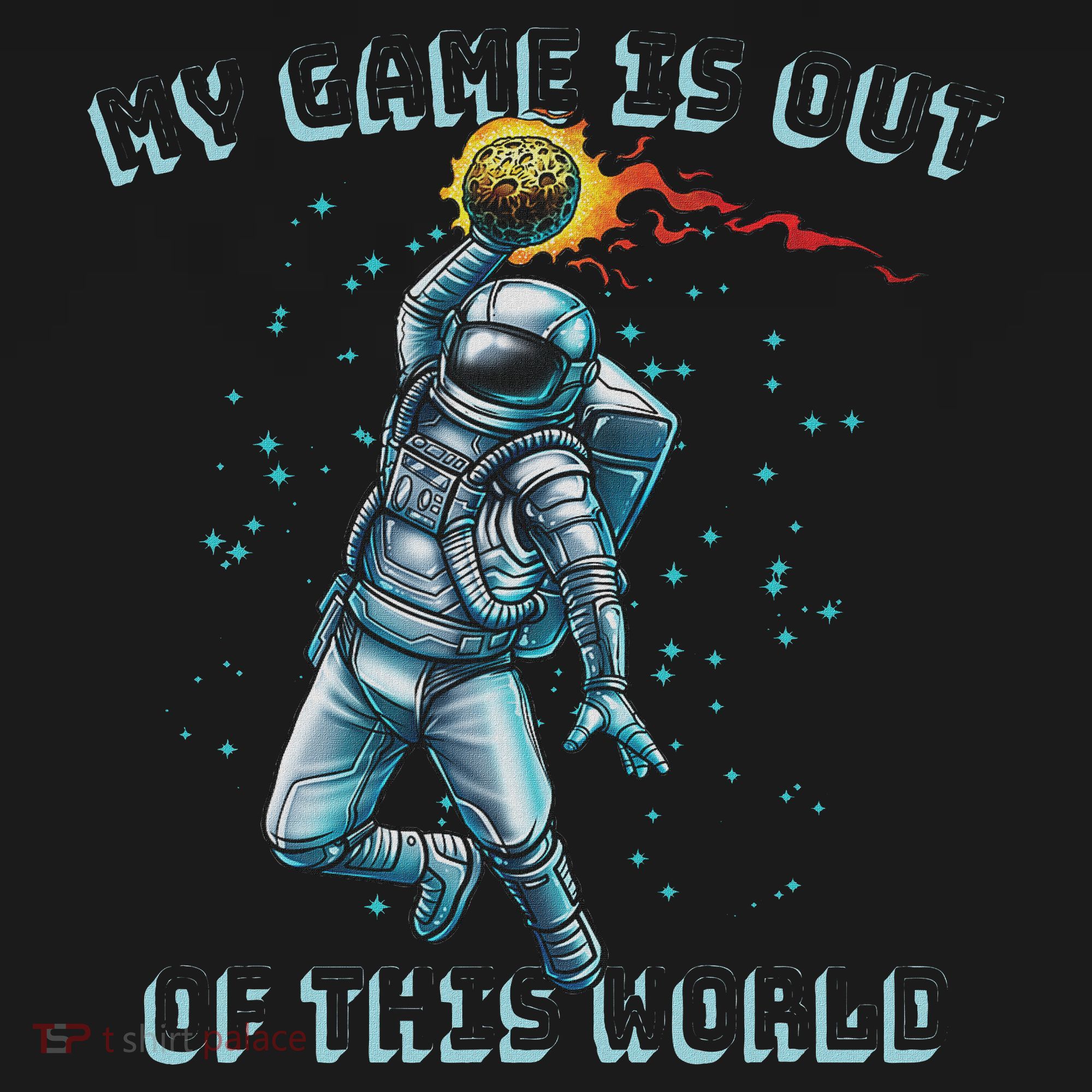 Astronaut Basketball Dunk Outer Space Game Out Of This World Women's Tank Top