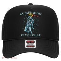 Astronaut Basketball Dunk Outer Space Game Out Of This World Hat thumb 0