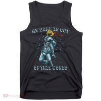 Astronaut Basketball Dunk Outer Space Game Out Of This World Tank Top thumb 0