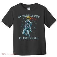 Astronaut Basketball Dunk Outer Space Game Out Of This World Toddler T-Shirt thumb 0