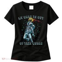 Astronaut Basketball Dunk Outer Space Game Out Of This World Women's T-Shirt thumb 0