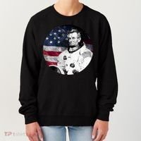 Abe Lincoln Astronaut Women's Sweatshirt thumb 0