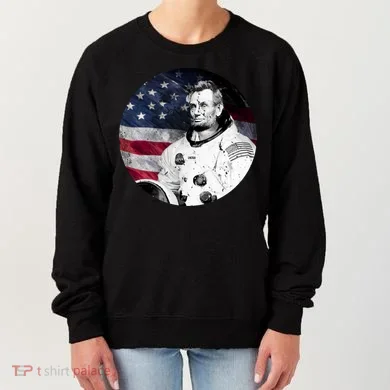 Abe Lincoln Astronaut Women's Sweatshirt
