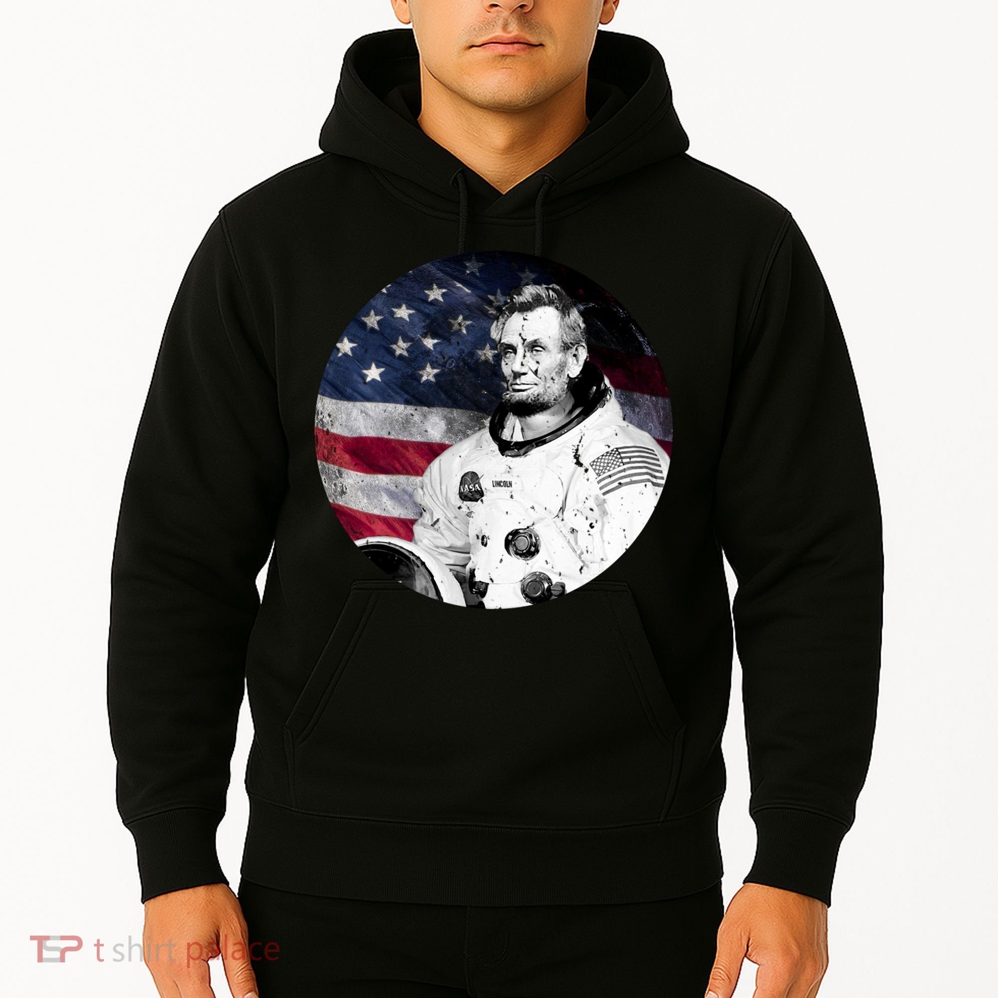 Abe Lincoln Astronaut Hoodie