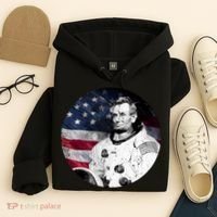 Abe Lincoln Astronaut Hoodie thumb 4