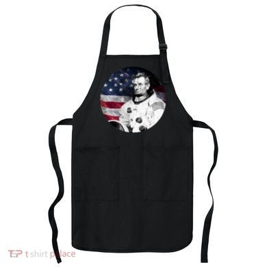Abe Lincoln Astronaut Apron