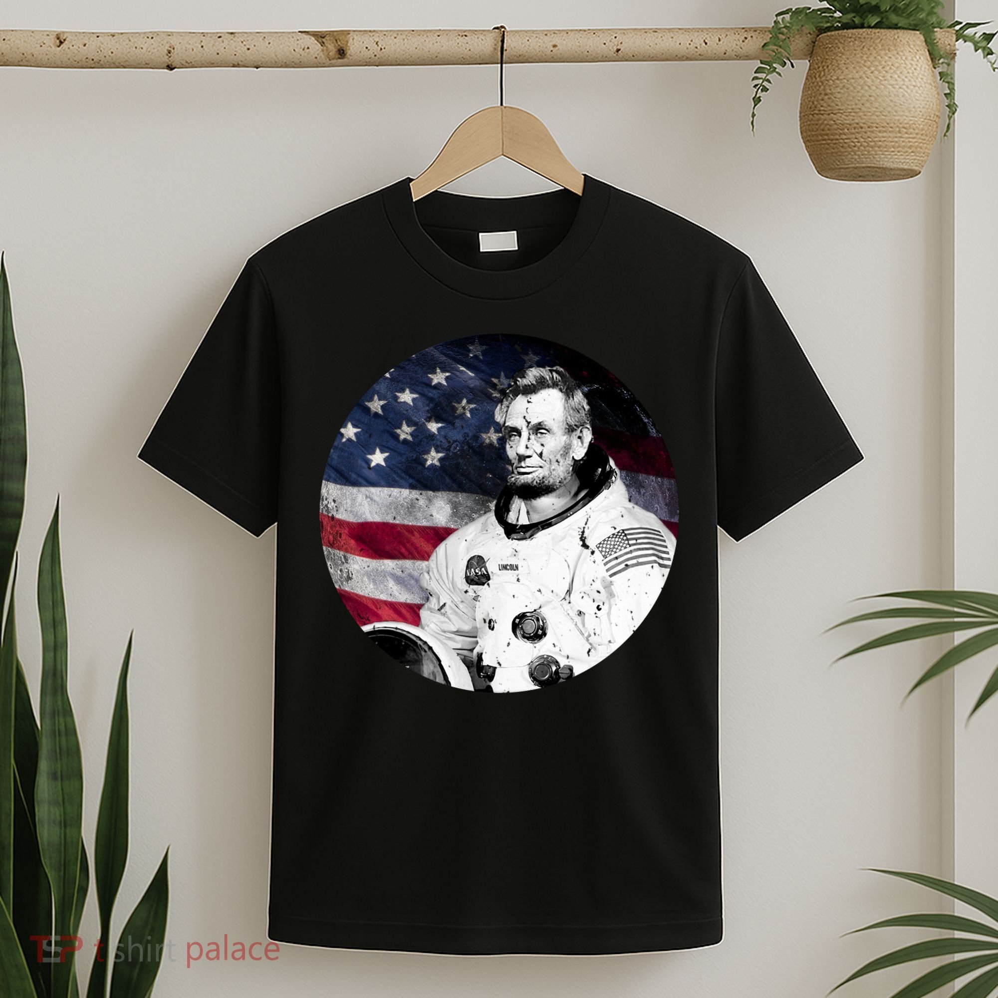 Abe Lincoln Astronaut T-Shirt