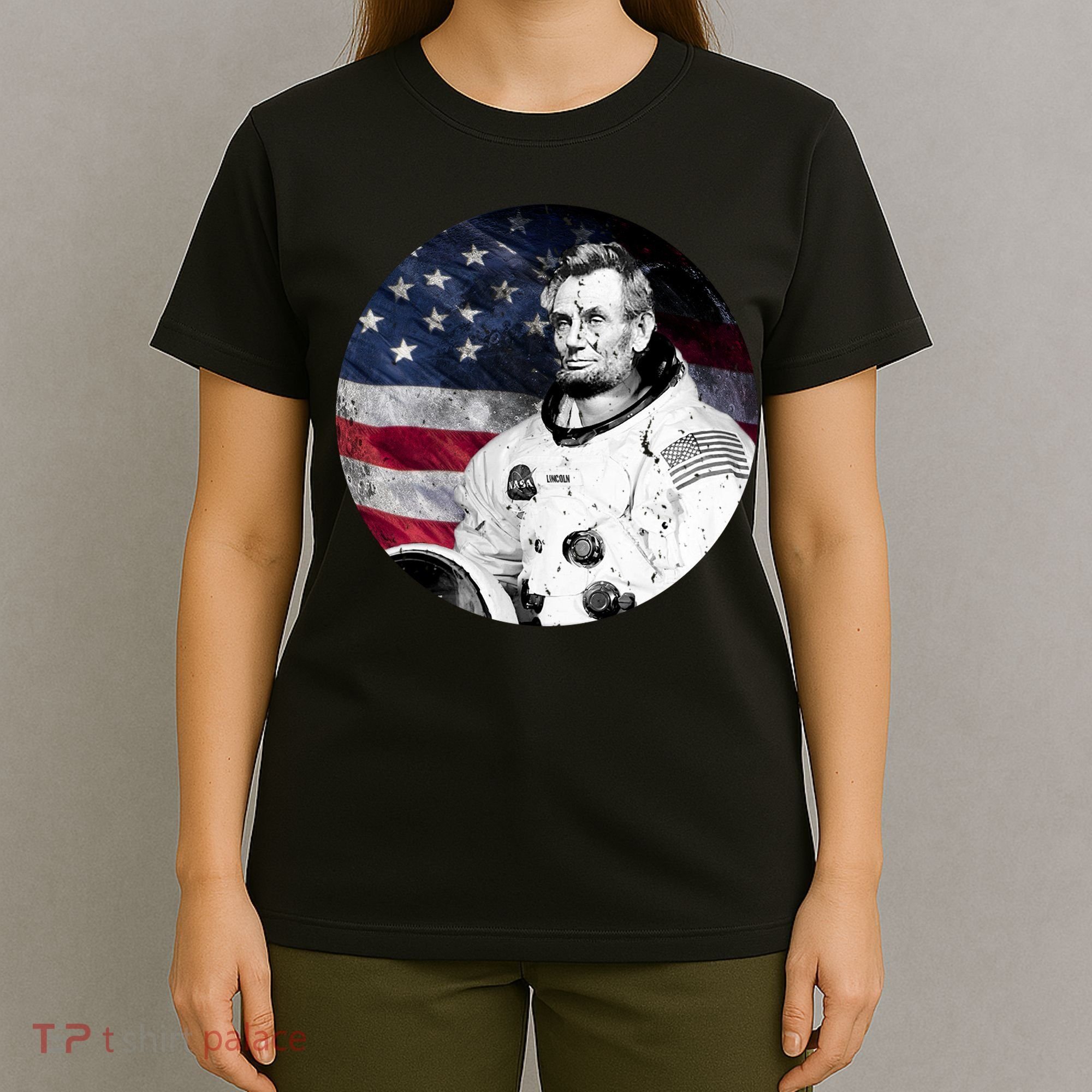 Abe Lincoln Astronaut T-Shirt