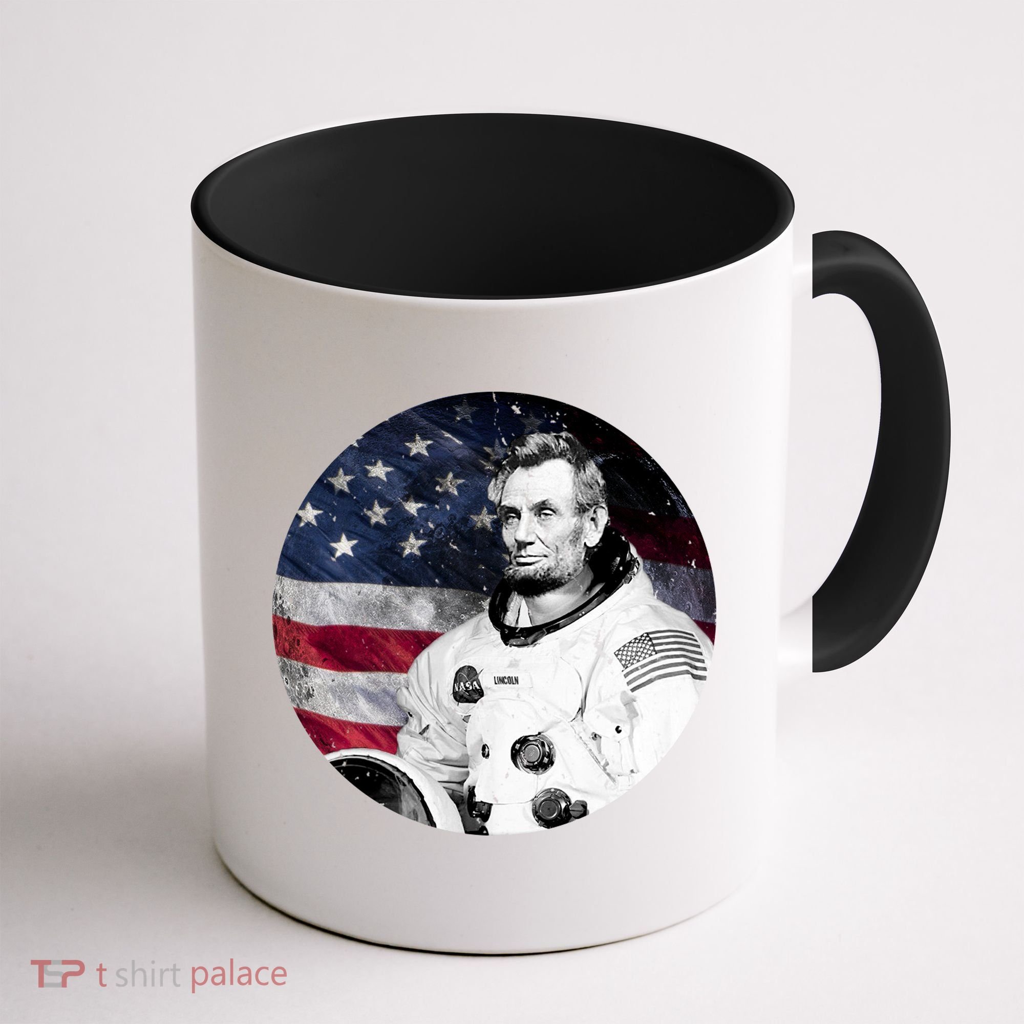 Abe Lincoln Astronaut Coffee Mug