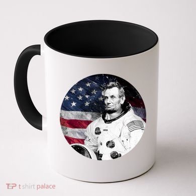 Abe Lincoln Astronaut Coffee Mug