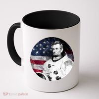 Abe Lincoln Astronaut Coffee Mug thumb 0