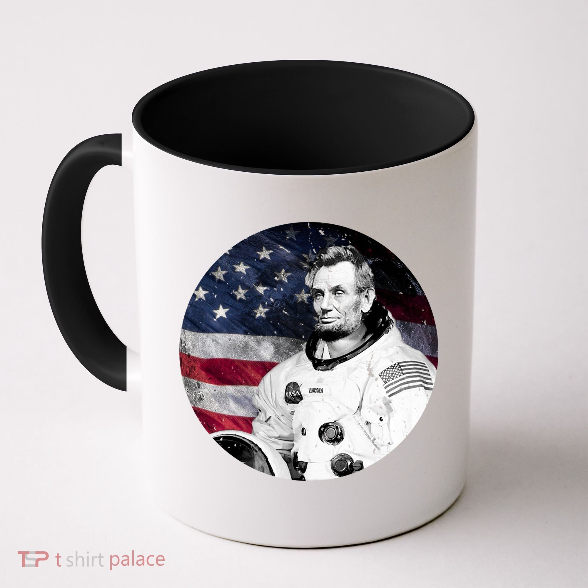 Abe Lincoln Astronaut Coffee Mug