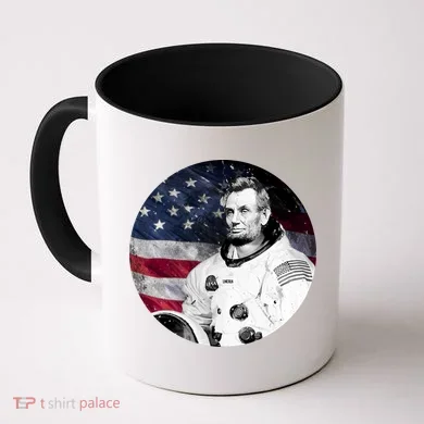 Abe Lincoln Astronaut Coffee Mug