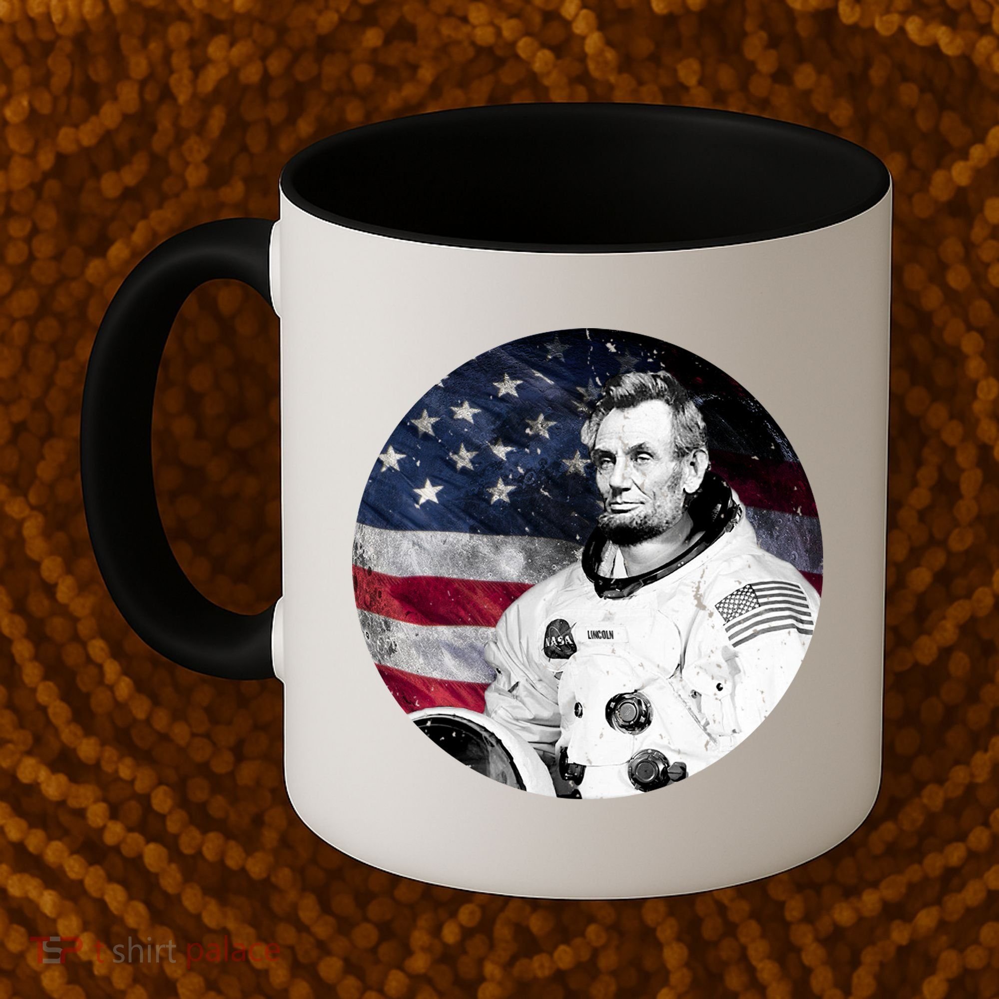 Abe Lincoln Astronaut Coffee Mug