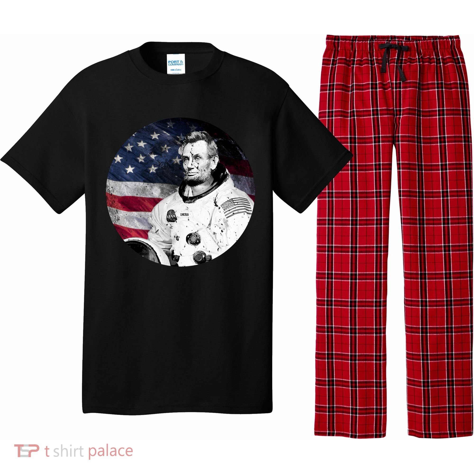 Abe Lincoln Astronaut Pajama Set