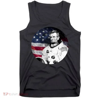 Abe Lincoln Astronaut Tank Top