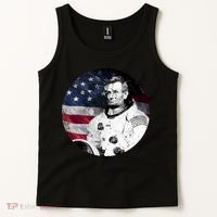 Abe Lincoln Astronaut Tank Top thumb 2
