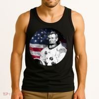 Abe Lincoln Astronaut Tank Top thumb 3