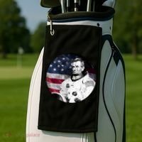 Abe Lincoln Astronaut Golf Towel thumb 2