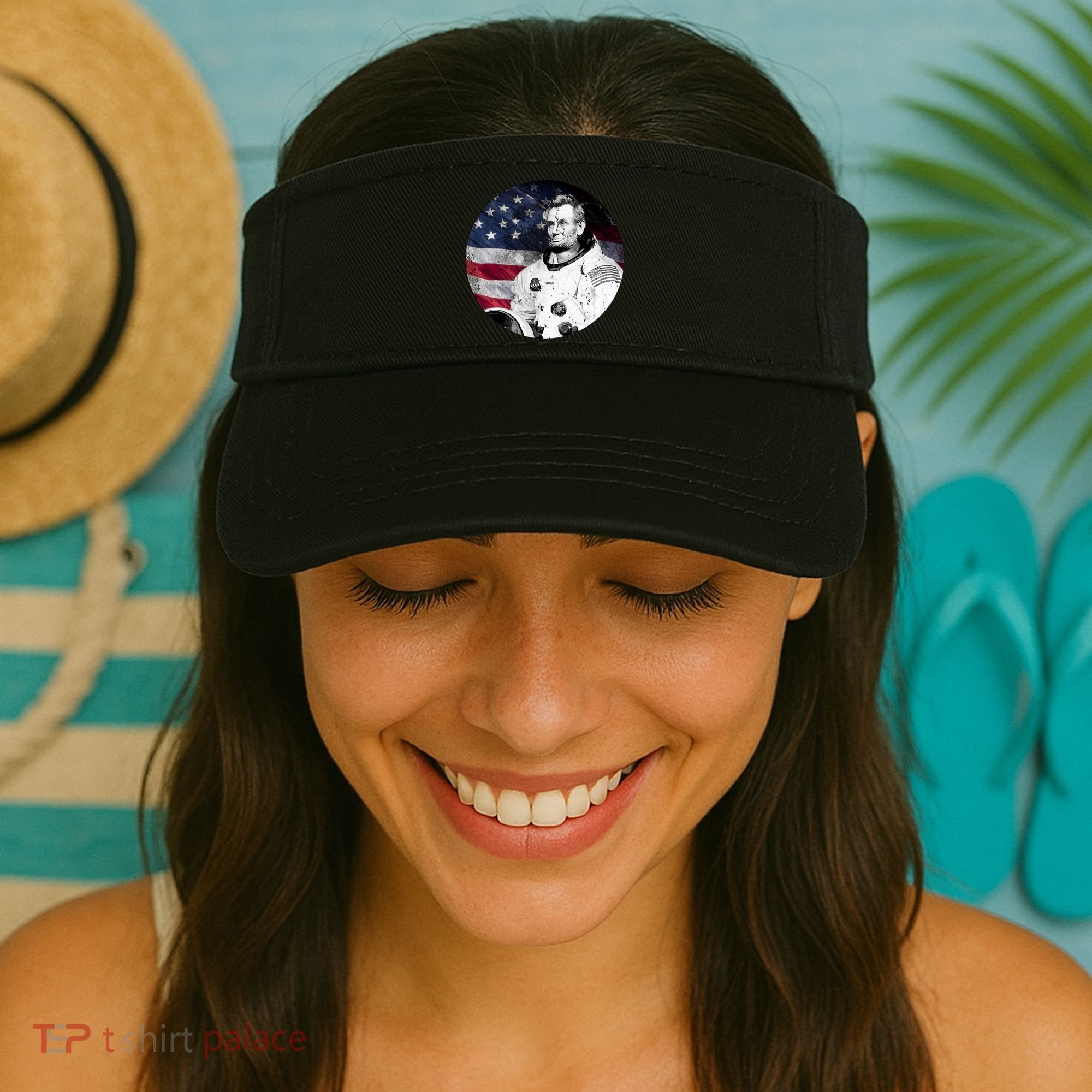 Abe Lincoln Astronaut Visor